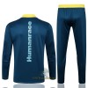 Arsenal Trainings Sweatshirt Pak Quarter-zip 2022-23 Blauw Gele - Kids